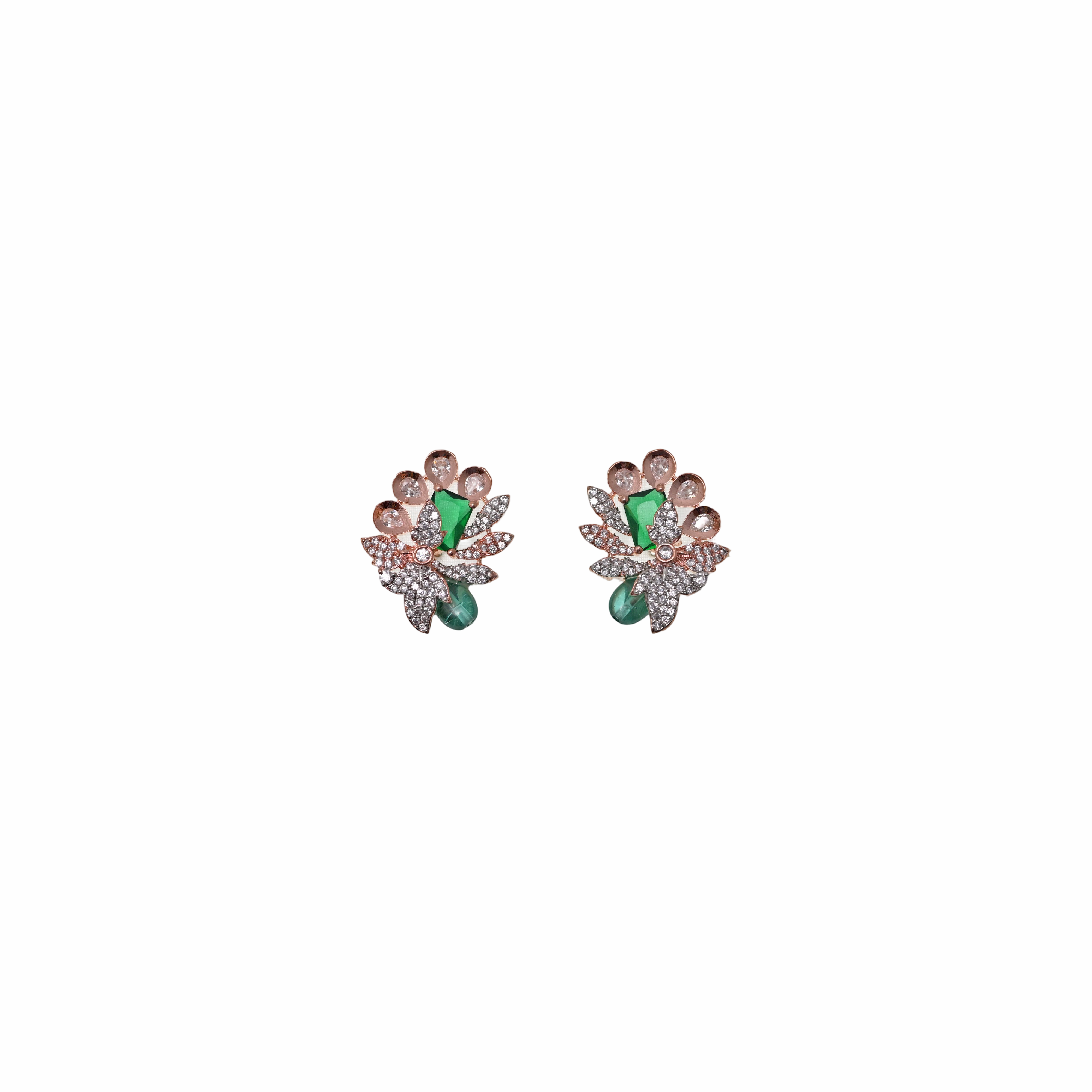 Blush American Diamond Studs