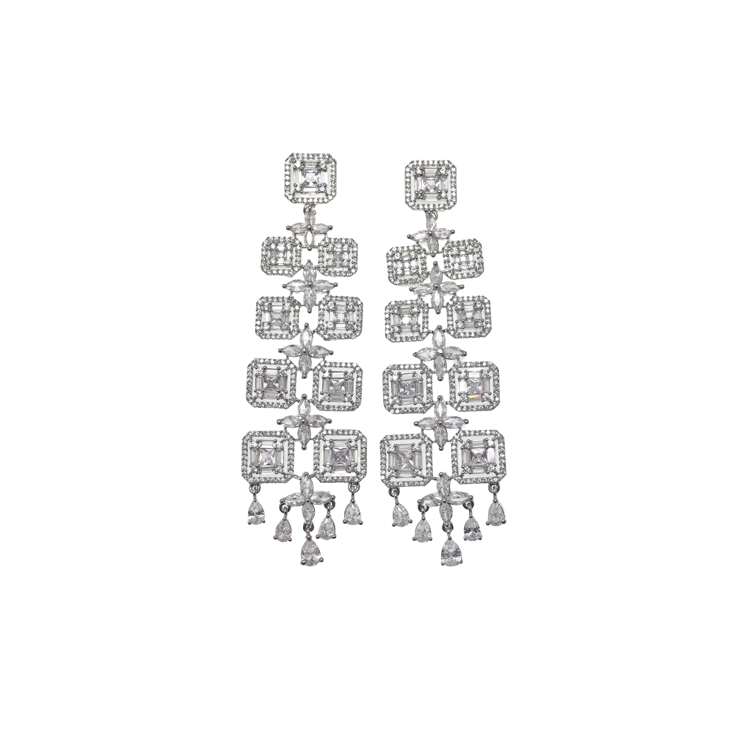 Ziyan Crystal Labyrinth Earrings