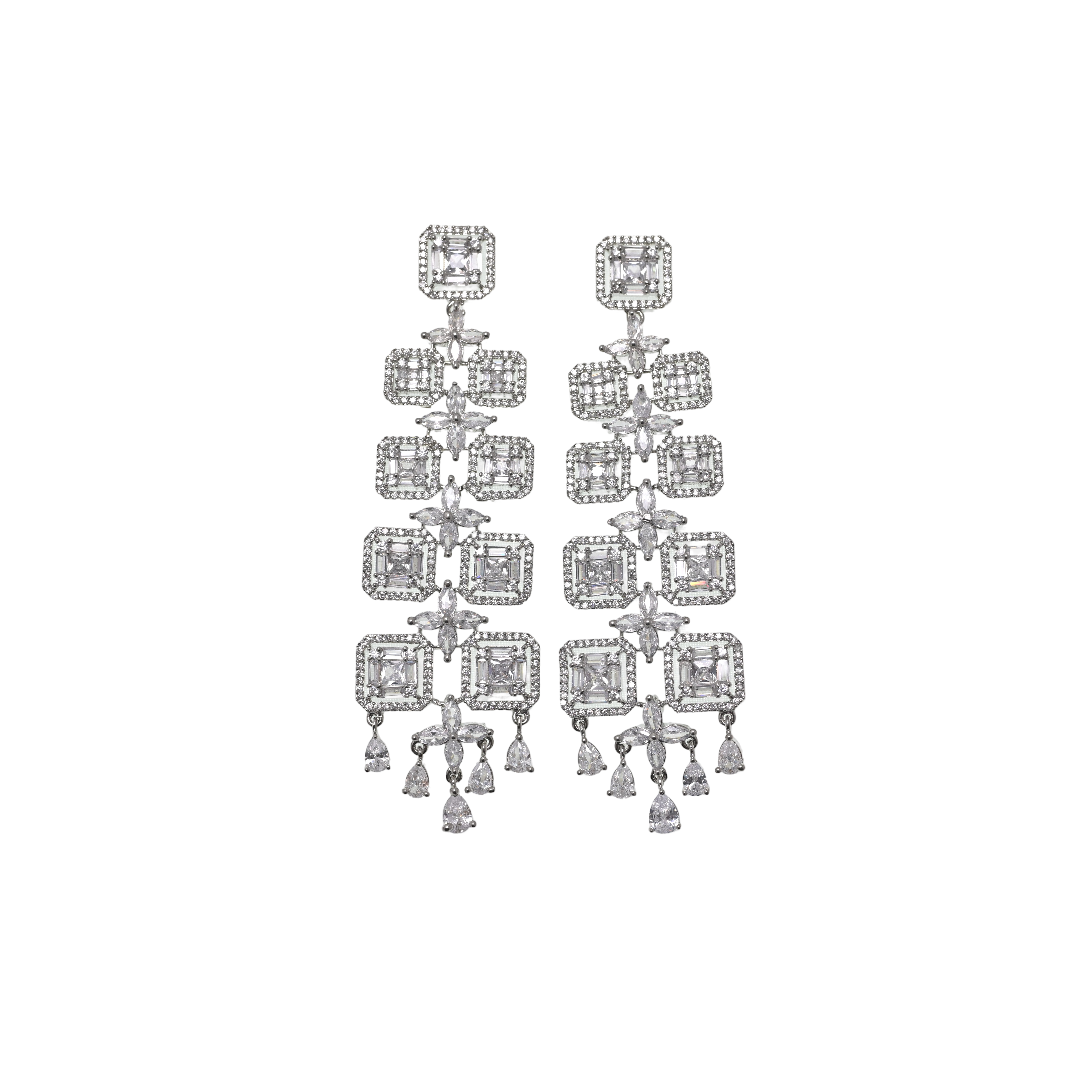 Ziyan Crystal Labyrinth Earrings