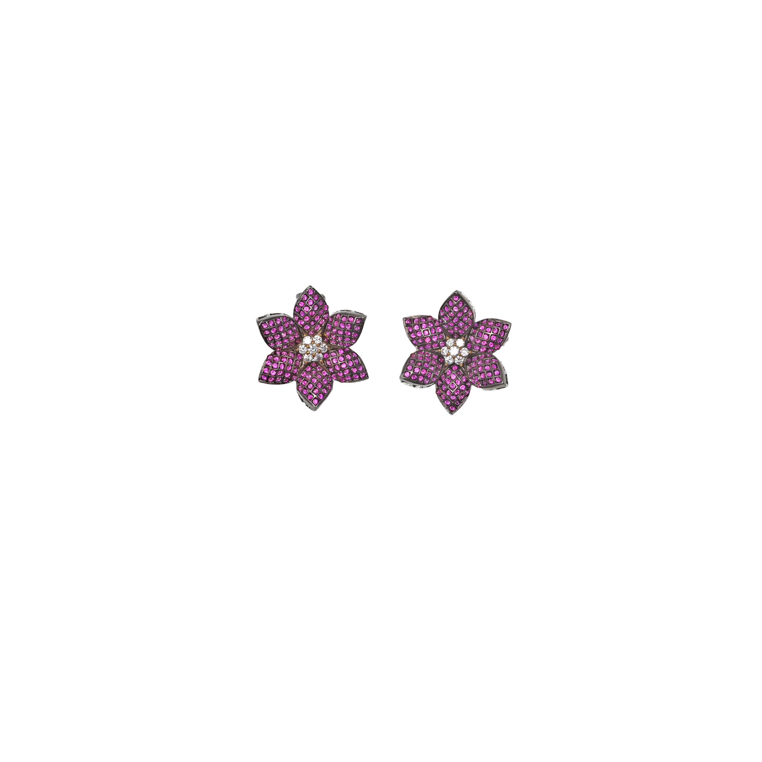 Ziyan Pink Petal Earrings
