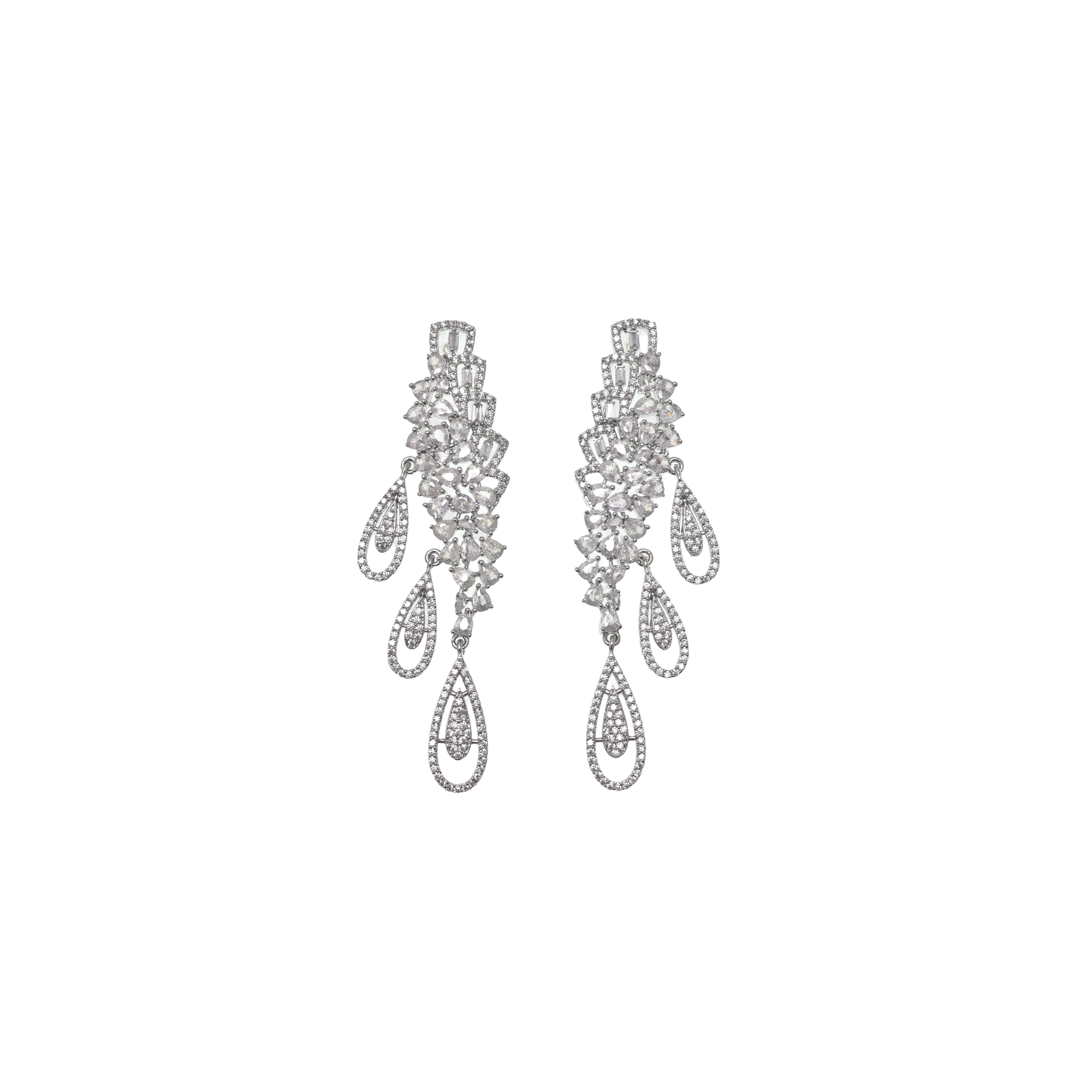Ziyan Sparkling Limelight Earrings