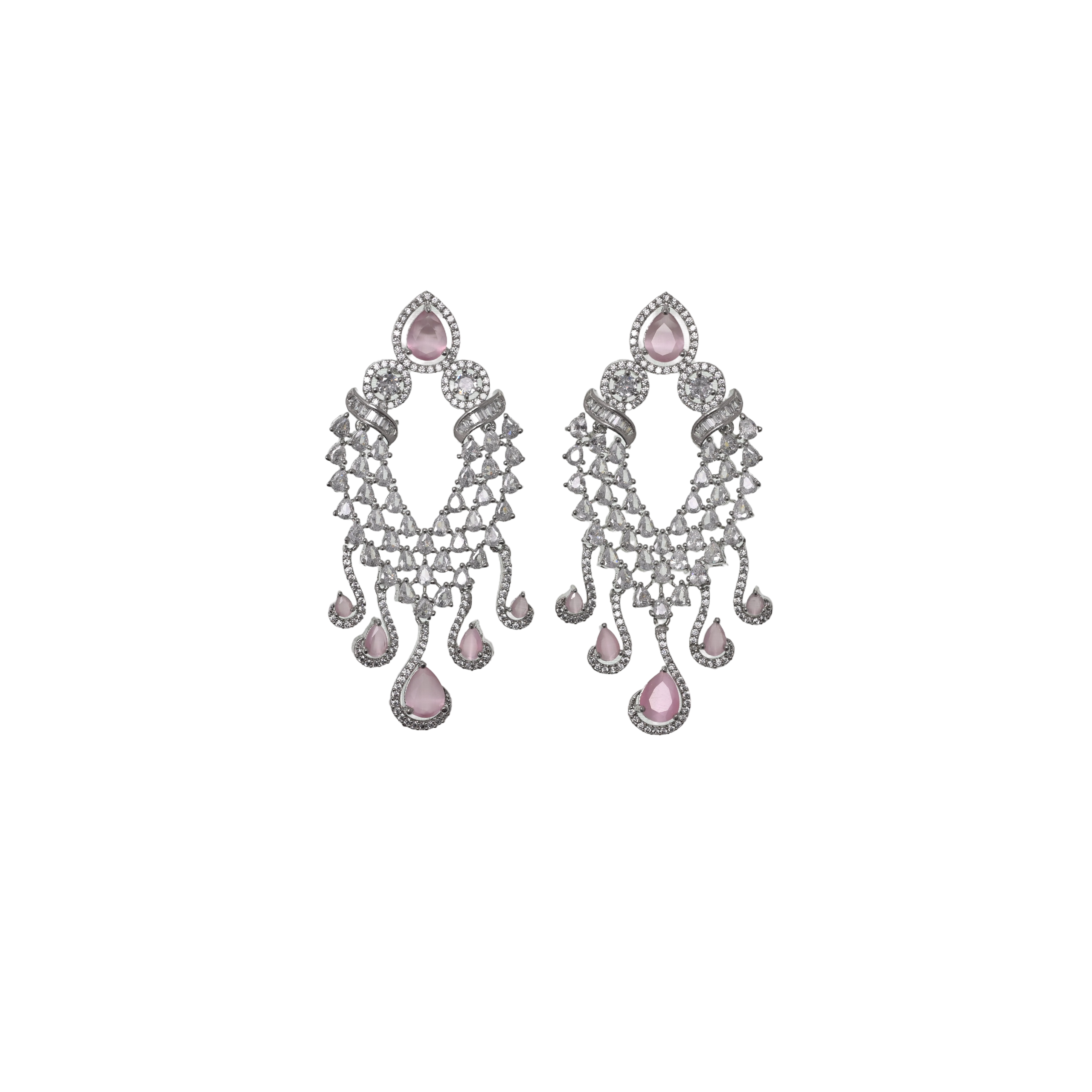 Ziyan Sunburst Peridot Earrings
