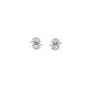 Ziyan Green American Diamond Stud