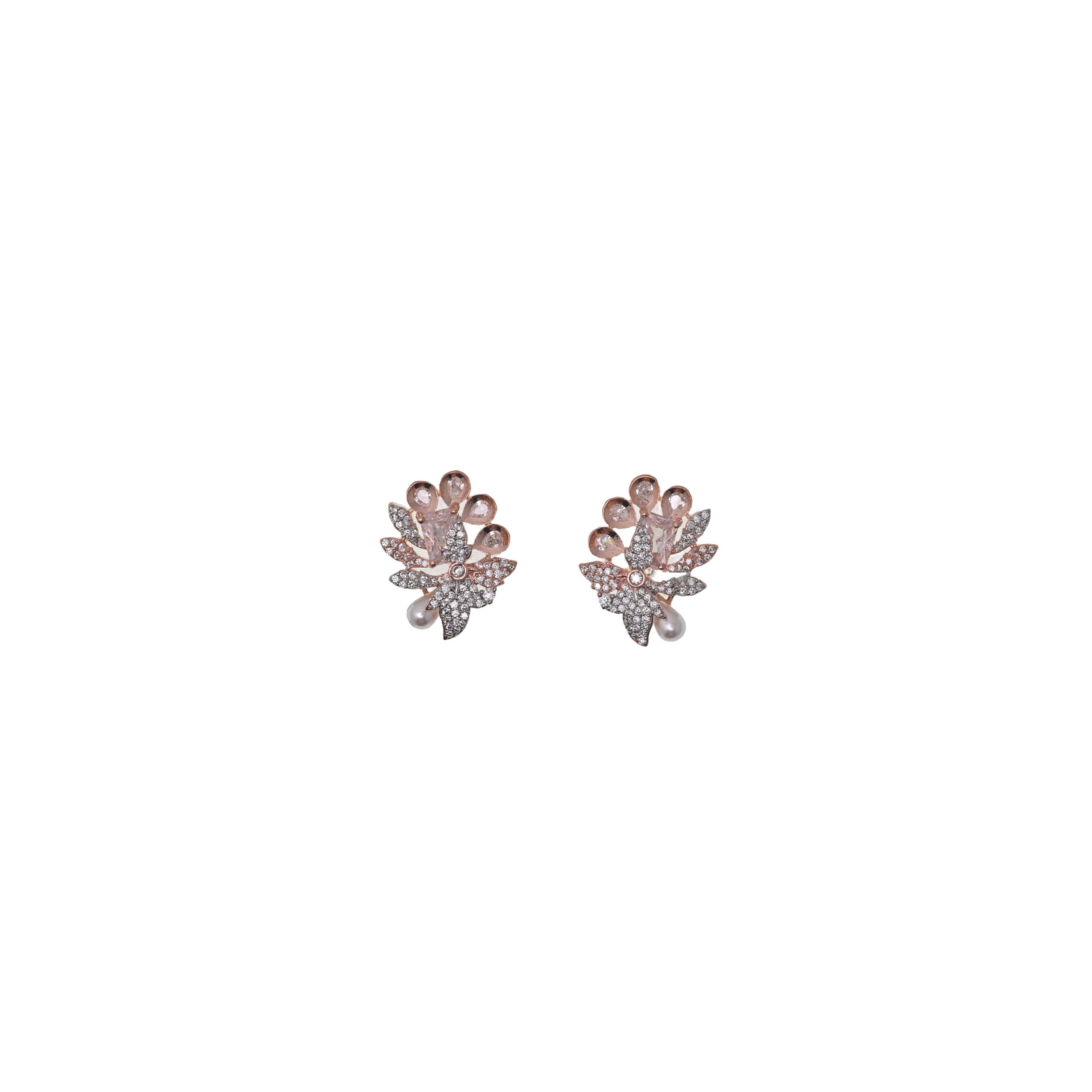 Blush American Diamond Studs